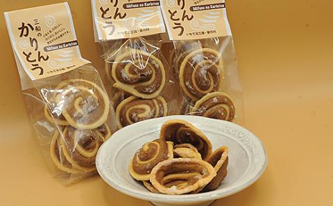 【ほどよい甘み】ミニかりんとう ６枚入り×６袋 お茶請け 食べきりサイズ