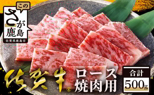 
E-29 佐賀牛 ロース 焼肉用 500ｇ
