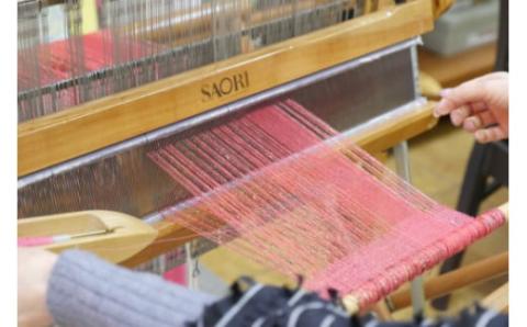 さをり織り 日傘 男女兼用《築上町》【(有)とよべ呉服店】 [ABBL006]