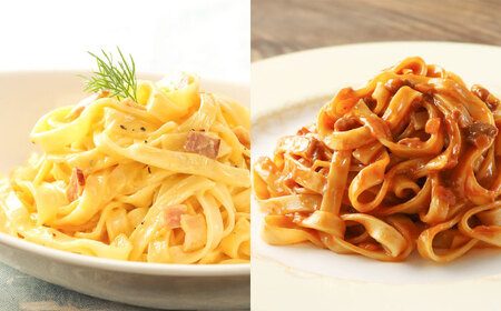 【全3回定期便】植竹隆政シェフ監修 Oliveto 生パスタ ＆スパゲティ 9種類×1食(計9食)食べ比べセット / パスタ 冷凍 調理済 熊本県【亀井通産株式会社(株式会社マルハニチロ九州)】[BH