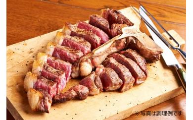 【ふるさと納税】さの萬 ドライエイジングビーフ Tボーンステーキ 550g　送料無料 静岡県 富士宮市