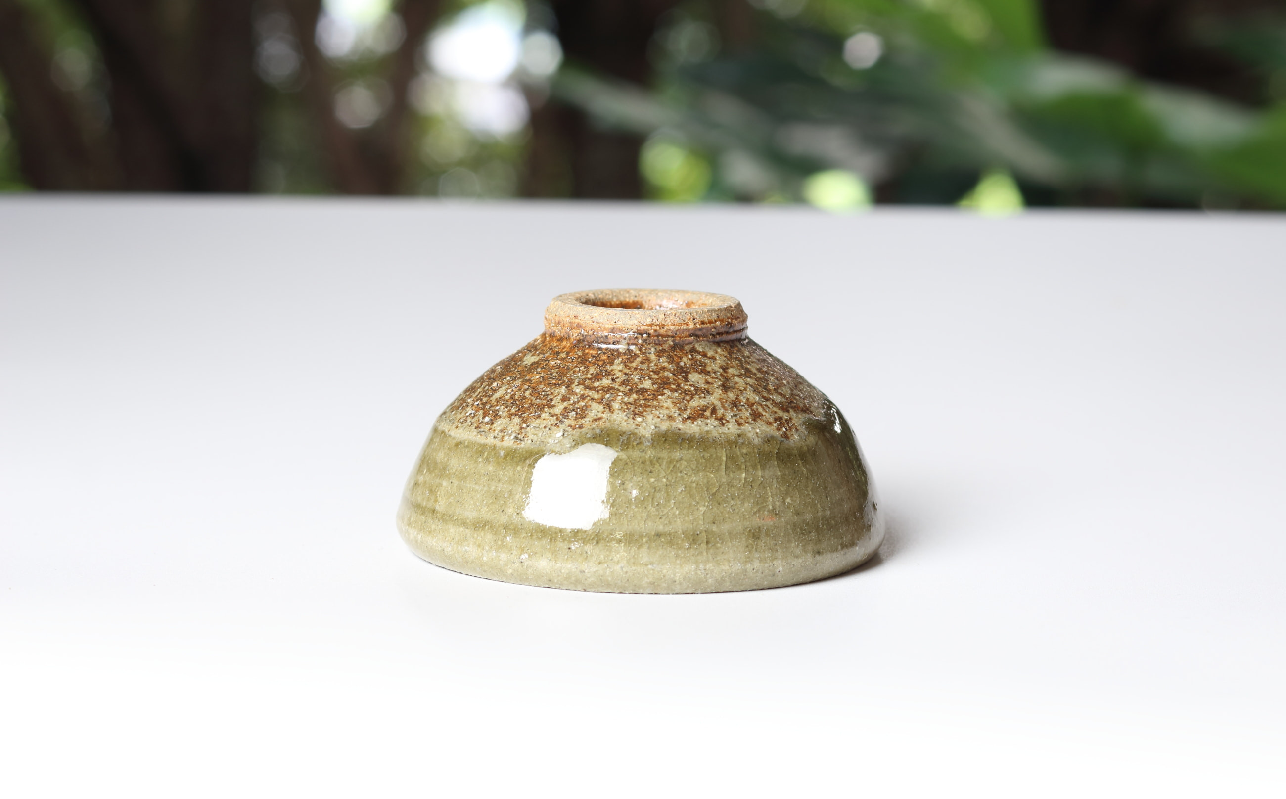 大草野螢窯 窯変平ぐい呑(箱付) A