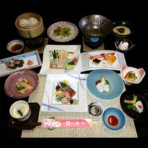 はも懐石ペアセット(割烹　嘉乃)お食事券 ペア券 体験チケット  熨斗対応可