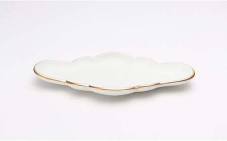 有田焼 white × gold 6点セット【丸兄商社】食器 器 うつわ 陶磁器 食器セット セット 皿 銘々皿 小皿 小付 前菜皿 取皿 箸置 結び 梅 鶴 桜 菊 縁起物 華やか お祝い お正月 