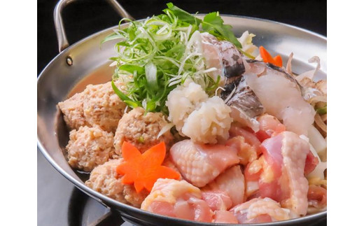 
                  鱧尾鶏鍋 2〜3人前
                