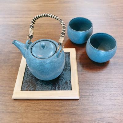 ふるさと納税 藤枝市 工房仕立て セラミックプレート(ネロ・ビーチ無垢材)|インテリア雑貨・小物置きにも |  | 01