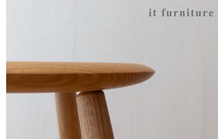 【台数限定／オーク】家具職人のmatthew スツール イス 椅子 ラウンド 丸型 ガーデンチェア おしゃれ ウッド ＜5～6ヶ月程度で発送＞