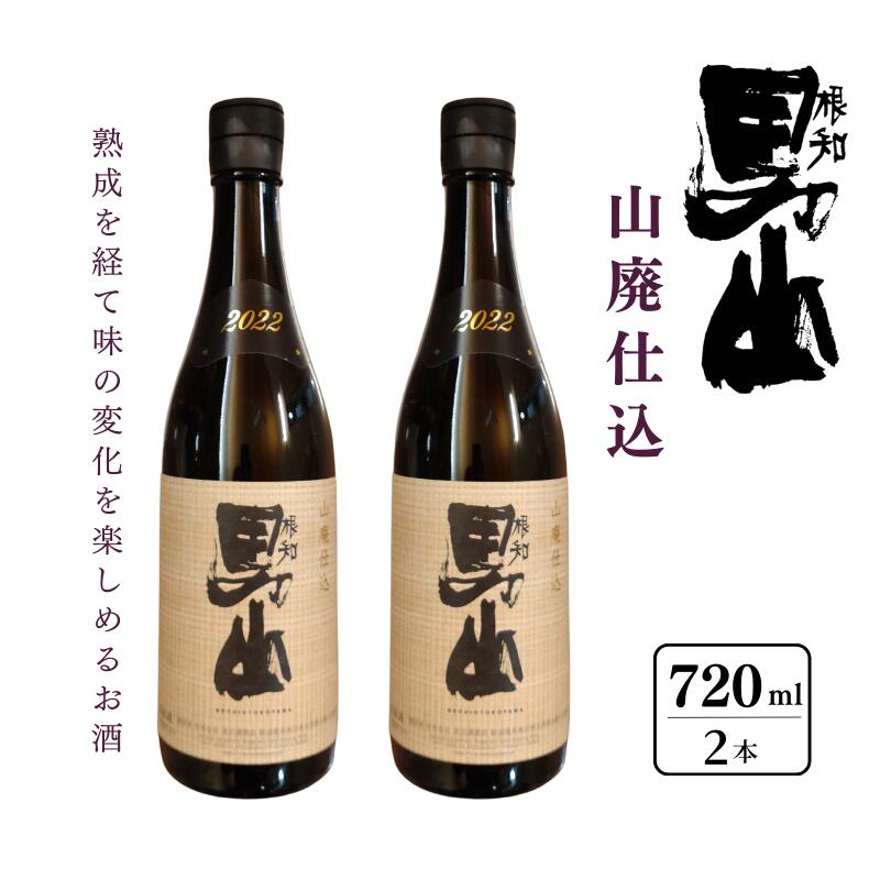 【ふるさと納税】根知男山 山廃仕込み720ml×2本セット 純米 自社栽培米使用 日本酒 地酒 新潟 糸魚川 蔵元直送 酒米 楽しむ酒 こだわりの酒 父の日 ギフト 贈り物 ドメーヌ・スタイル