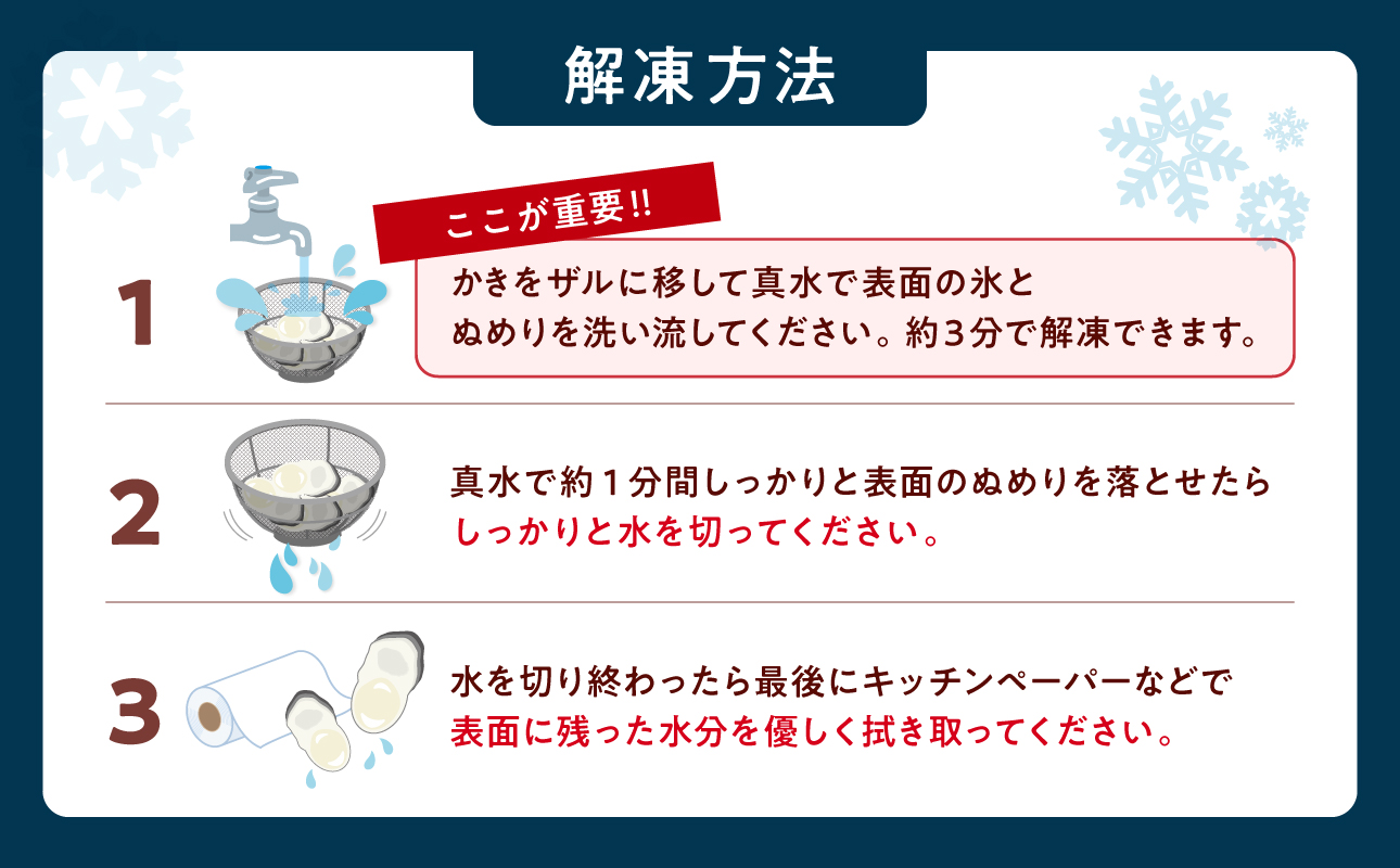 【定期便3回】 牡蠣 冷凍 むき身 1kg 備前市日生産牡蠣