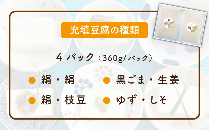 【濃厚なめらか！】五ヶ山豆腐 充填豆腐・濃厚豆乳 セット＜株式会社愛しとーと＞那珂川市 [GBA008]
