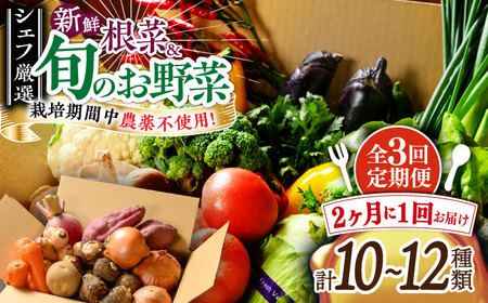 【全3回】【2ヶ月に1回】 野菜 定期便 （旬野菜・根菜）[AGBX041]