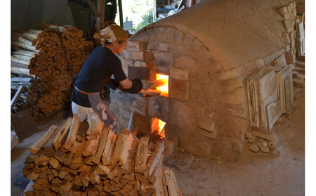 【信楽焼 土の子窯皆川陶房】飯碗 穴窯焼成