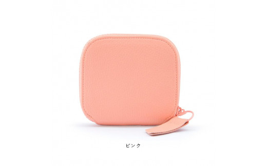 豊岡財布　ラウンドミニウォレット　CITE-006（ピンク）