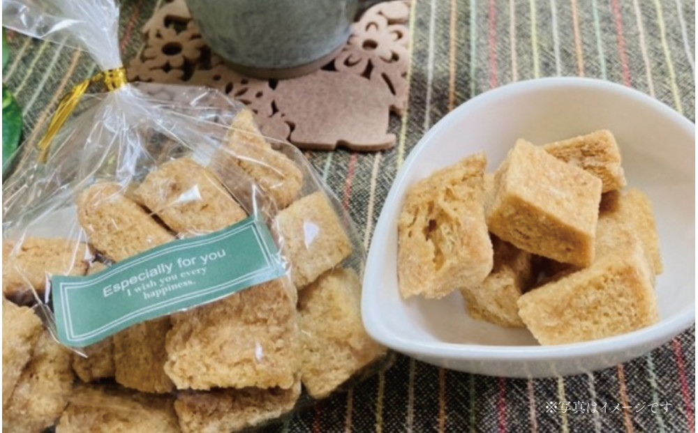 ホテル食パンから生まれた贅沢なラスク　カメリヤの【コロコロらすく】40袋入り　パン職人　珈琲　贅沢　お菓子　自分ギフト　洋菓子　焼き菓子　プレゼント