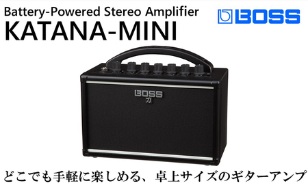 【BOSS】ポータブル・ギターアンプ/KATANA-MINI【配送不可：離島】 ミニ 軽量ボディー 