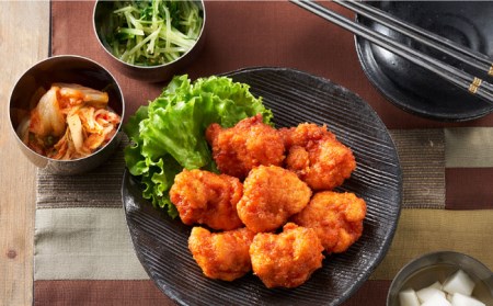 ＜宅呑みに是非！＞みつせ鶏ヤンニョムチキン170g×5袋 ヨコオフーズ/吉野ヶ里町 とりにく 鳥 鳥肉 鶏肉 鶏肉 国産 使いやすい  お手軽 簡単 レトルト 便利 小分け 冷凍 料理  おかず セッ