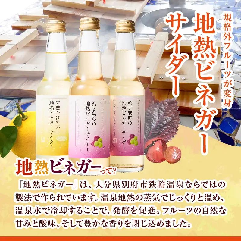 地熱ビネガーサイダーセット(3本)_B009-015
