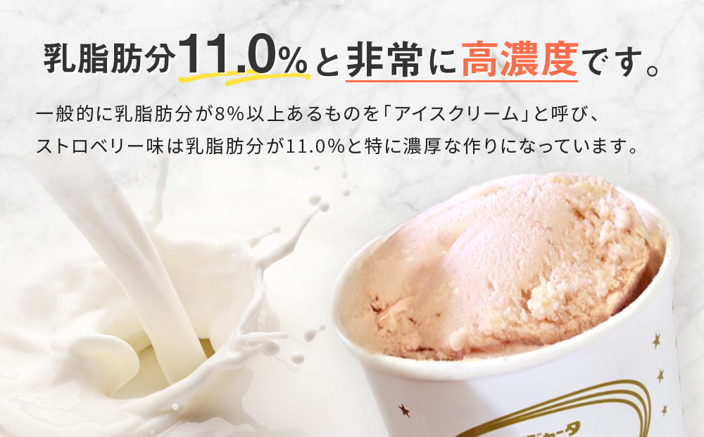 アイス ストロベリー クッキー入り 11個 シンカンセンスゴイカタイアイス