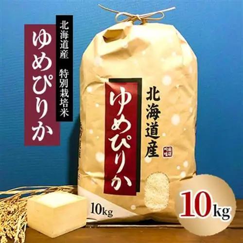 特別栽培米 令和8年産北海道産ゆめぴりか 10kg精米 美味しいお米 特Aランク  コメ 白米_ 精米 米    ゆめぴりか 米 _【1206357】