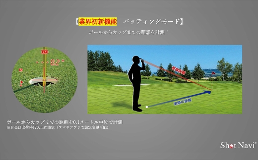 【アウトレット品】Shot Navi Voice Laser GR Leo PRO（ショットナビ ヴォイスレーザーGRレオ プロ）＜カラー：カーボングレー＞　【11218-1097】 ゴルフ 距離計 