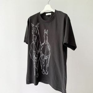 HORSE T-SHIRT【Mサイズ／WHITE】