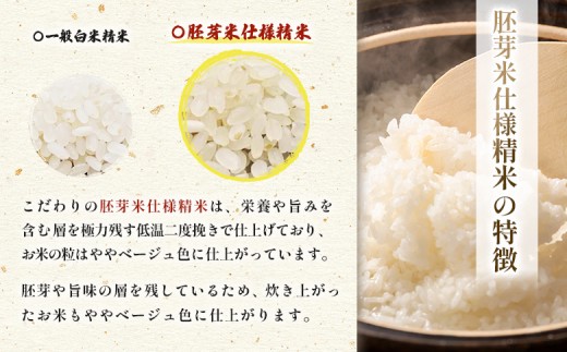 《数量限定先行受付！令和8年産米》【3回定期便】合鴨農法ななつぼし 【胚芽米仕様精米】【有機肥料/無農薬・無化学肥料･備蓄用】令