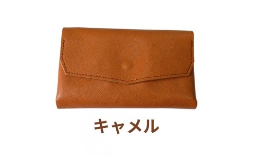 クラッチーノ ネクスト2　小型長財布（キャメル）