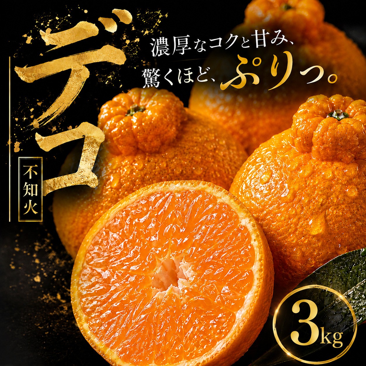 
                  【早い者勝ち】 深い甘み 【デコ（不知火）（デコポンと同品種）】3kg 愛媛県産 【2027年1月下旬頃から順次発送】 | でこぽん しらぬい shiranui みかん ミカン mikan 蜜柑 訳ありフルーツ 柑橘 果物 おすすめ お勧め お取り寄せ ギフト 愛媛県 松山市
                