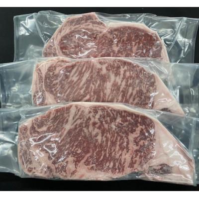 ふるさと納税 帯広市 帯広牛 サーロイン ステーキ セット 計600g(200g×3枚)すりおろし山わさび付き |  | 01