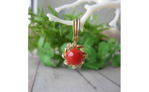 珊瑚職人館の珊瑚のペンダント18