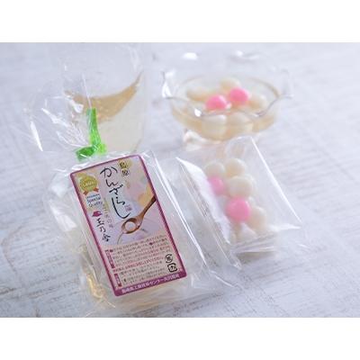 ふるさと納税 島原市 「水の都島原」で、愛されて続けてきた白玉スイーツ『かんざらし』(4食入り) |  | 01