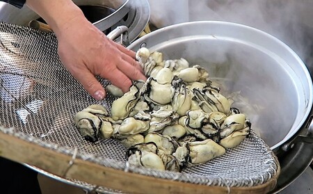 期間限定【柳ばし小松屋】かき佃煮（曲げわっぱ入り）