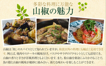 紀州ぶどう山椒【粒】 3袋  (合計24g) 篠畑農園