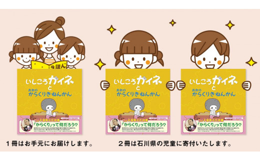 
            【レビューキャンペーン実施中】絵本「いしころガイネとおおのからくりきねんかん」お手元に１冊+地元の子どもたちに寄付2冊
          