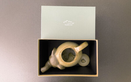 【瀬戸焼】動物のポット ゾウ【かしわ窯】 / 瀬戸焼 ギフト ポット ティーポット 急須 茶器 [BBAJ008]