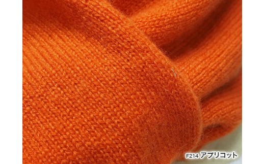 カシミヤ天竺差し込みミニマフラー Lグレー 新潟県 五泉市 株式会社田長