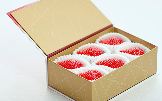 【先行予約】とちおとめ 特別厳選 まなこころ・彩（210g【6粒】） ｜ とちおとめ トチオトメ イチゴ 苺 いちご 新鮮 大粒 箱 真心農園 果物 フルーツ 自然 甘い 美味しい ジューシー ビタミン おいしい おすすめ 贈り物 ギフト 埼玉県 東松山市