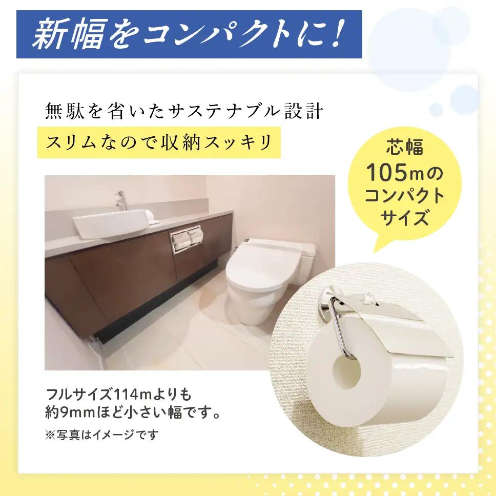 【2回お届け 計144ロール】エリエール i:na(イーナ) トイレットティシュー シングル 100m 12R 6パック 2倍巻 長持ち まとめ買い ペーパー 紙 防災 常備品 備蓄品 消耗品 備蓄 