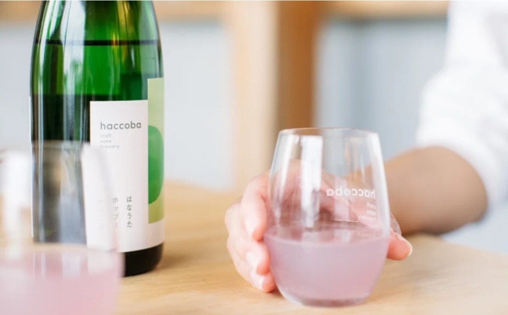 haccoba はなうたホップス 500ml×2本 | 酒 サケ さけ クラフトサケ Craft Sake どぶろく米 日本酒