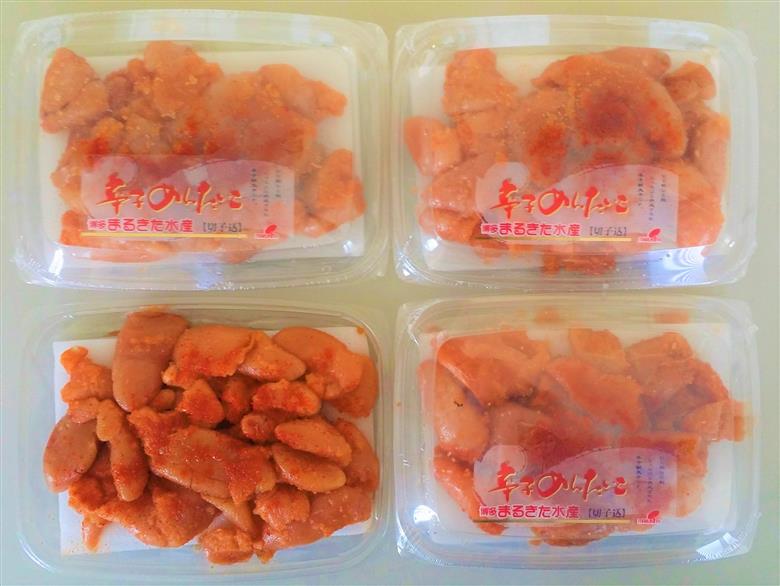 博多まるきた水産 辛子明太子 切れ子 約1kg 吉富町/株式会社吉浦コーポレーション [BGAD008]