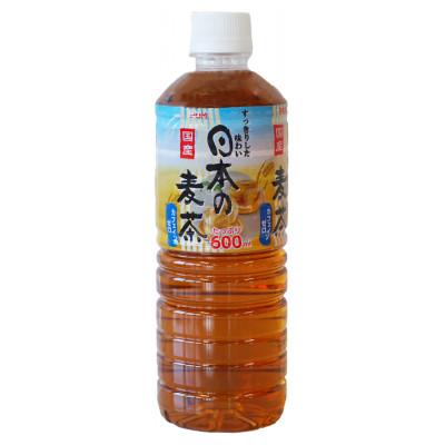 ふるさと納税 茨城県 えひめ飲料　日本の麦茶　600m×24本