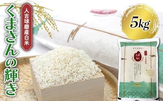【令和7年度産】人吉球磨産白米 くまさんの輝き 5kg FKP9-679