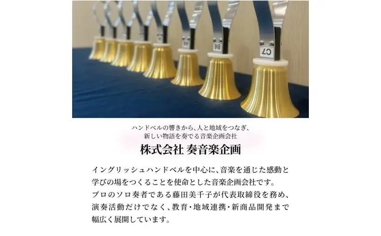 柏市発・世界に1つだけのハンドベル体験（平日・午後・6名様まで） 〈 音楽体験 チケット ふるさと納税 〉