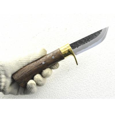 ふるさと納税 南国市 土佐鍛　豆山遊鉈80(真鍮ツバ輪) 土佐オリジナル白鋼 |  | 02