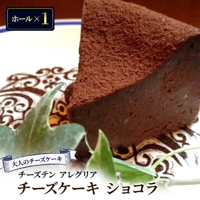 【ふるさと納税】 チーズケーキ ショコラ ケーキ チーズ スイーツ デザート ホール チョコ チョコレート ココア カカオ チーズテン アレグリア ギフト プレゼント 贈答 チーズ専門店 香川県 丸亀市