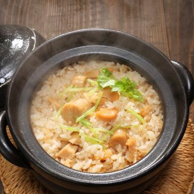 ふるさと納税 紋別市 【お中元】【無添加】 「紋別漁師食堂」北海道 帆立ほぐしめし4個　|北海道　グルメ　海鮮　炊き込みご |  | 02