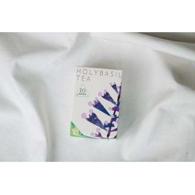 ふるさと納税 飯舘村 ホーリーバジルティー乾燥茶葉　(1.0g入り×10包)×2箱 |  | 01