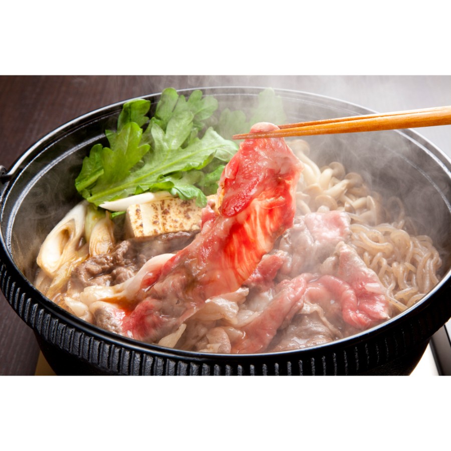 ＜栄和＞仙台牛肩ロースすき焼きしゃぶしゃぶ 420g