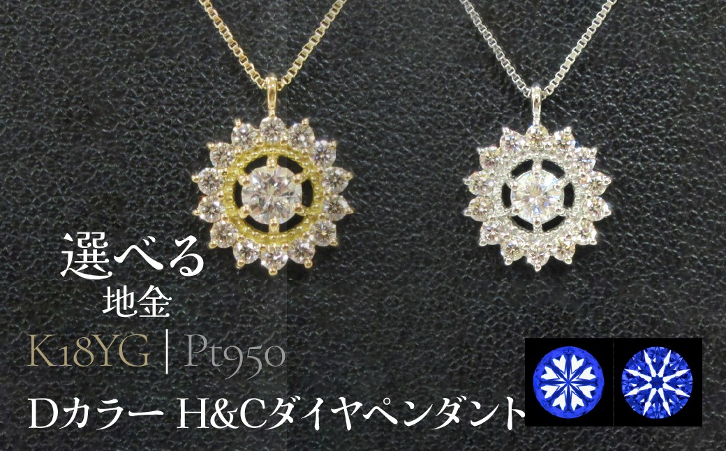 
            Dカラー H&Cダイヤペンダント SWCB009
          