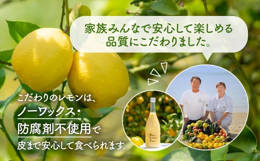 愛媛　ブルーレモンファームのレモン果汁　720ml　1本